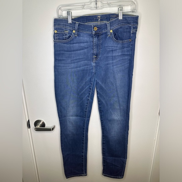 7 for all Mankind Skinny Jeans size 28 - Picture 1 of 2